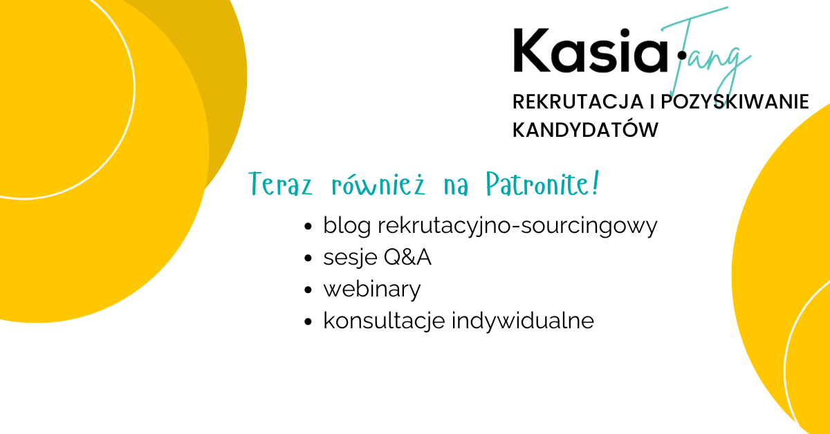 blog rekrutacyjno-sourcingowy sesje Q&A webinary konsultacje indywidualne